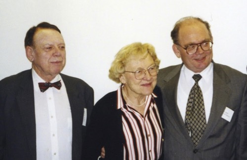 Bert & Kuggie Vallee with Allen Hill 1997