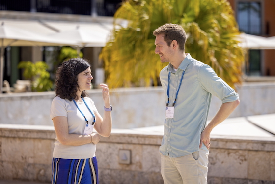 Irma Querques and Ben Ryskaldi-Falcon