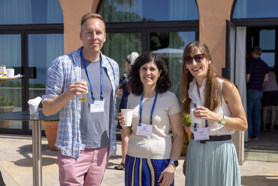 Rickard Sandberg, Irma Querques, Stephanie Ellis