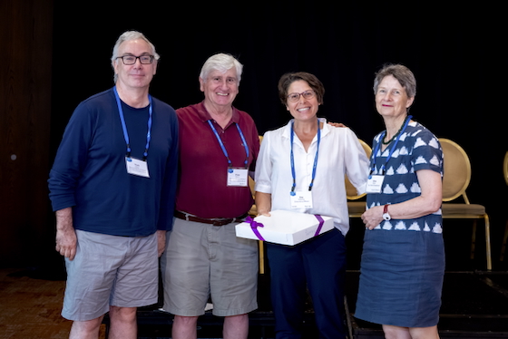 Plate presented to Lisa Olshanski