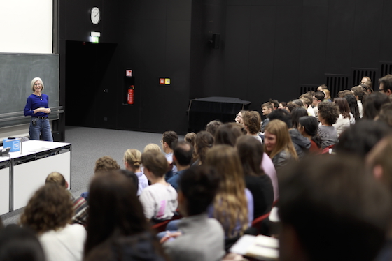 Jennifer Doudna gives Kuggie Vallee Distinguished Lecture 2025