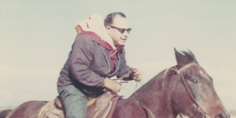 BLV on horseback