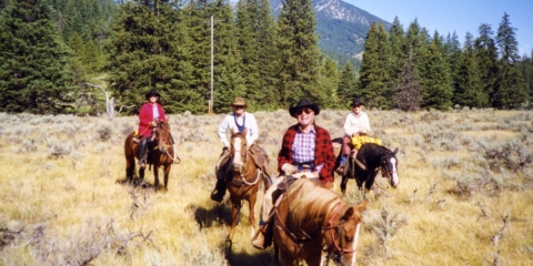 montana on horseback